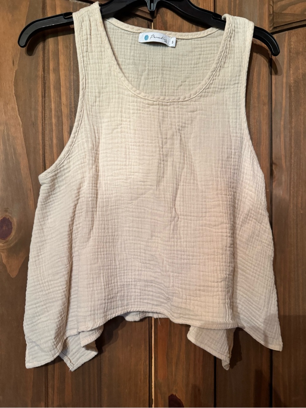 Crinkle Gauze Tank
